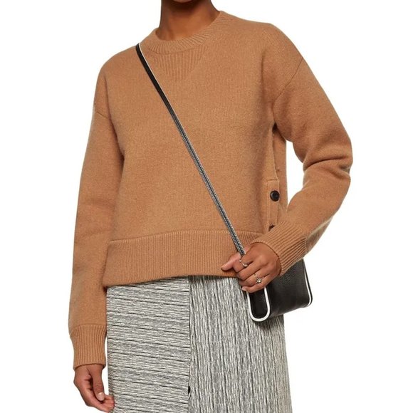 Rag & Bone Kassidy Button Sweater Camel - Picture 1 of 6